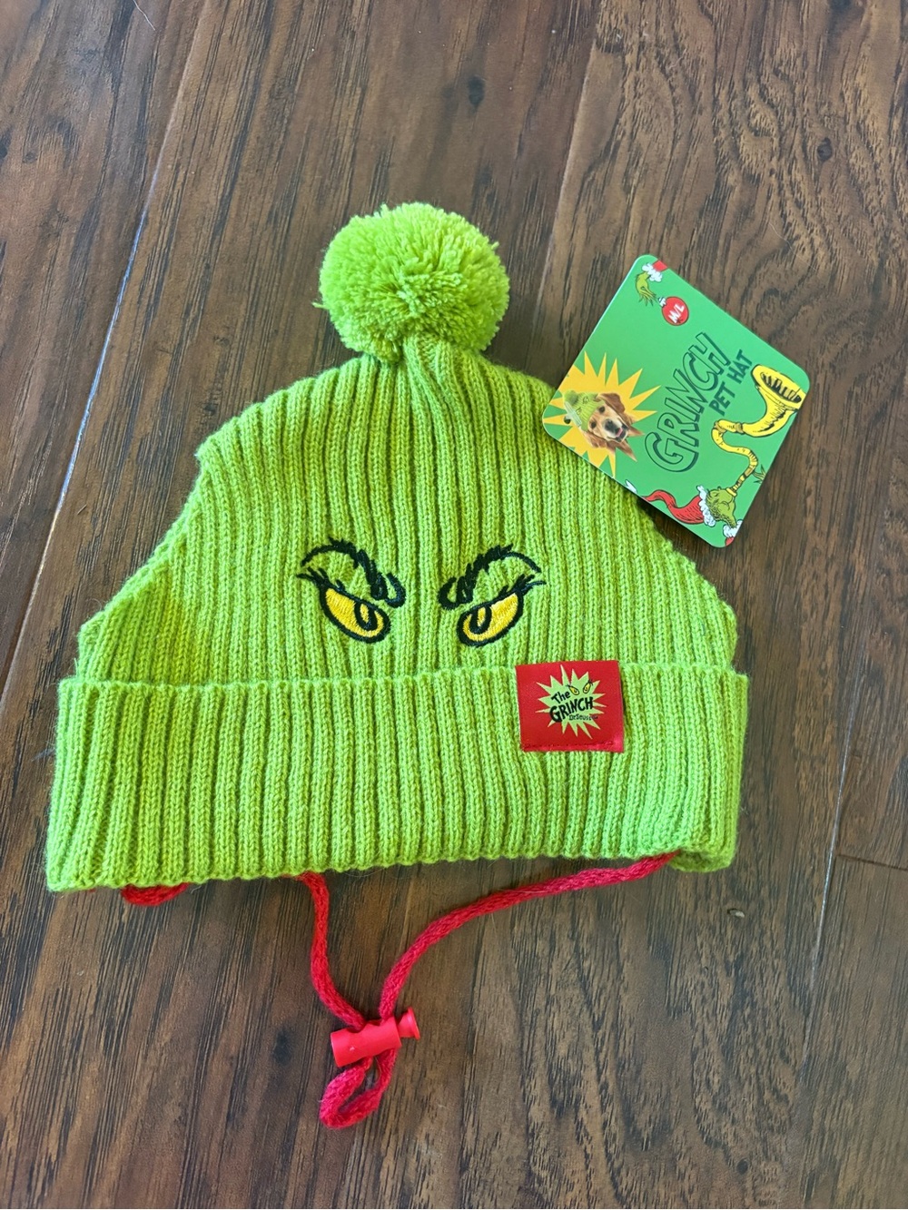 NWT Dr Seuss Grinch Pet Hat